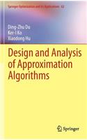 Design and Analysis of Approximation Algorithms