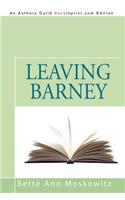 Leaving Barney