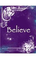 Believe Journal: Inspirational Journal
