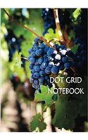Dot Grid Notebook Grape: 110 Dot Grid Pages