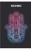 Tagesplaner mit Hamsa Hand Mandala: Terminplaner I DIN A5 I 120 Seiten I Tageskalender I Organizer I Achtsamkeit I Ziele(1 Mandala Tagesplaner)