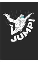 Fallschirmspringer Logbuch: &#9830; Sprungbuch für alle Skydiver und Fallschirmjäger &#9830; Vorlage für über 100 Sprünge &#9830; handliches 6x9 Format &#9830; Motiv: Jump