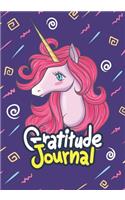 Gratitude Journal for Kids: Unicorn Happiness (Children Happiness Notebook) 60 Days Daily Writing Today I am Grateful & Pages for Coloring and Draw.: Children Journal For Confi