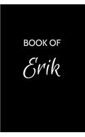 Erik Journal Notebook