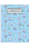 Elephants Composition Notebook