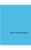 Graph Paper Notebook: Quad Ruled 5 squares per inch, 5 x 5, 100 8.5 x 11" pages