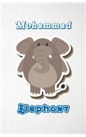 Mohammad Elephant A5 Lined Notebook 110 Pages