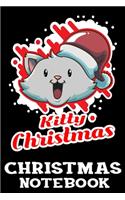 Kitty Christmas Notebook