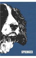English Springer Spaniel Lined Notebook: An Elegant Lined Journal for Springer Owners(37 Pedigree Prints Dog Journals and Notebooks)