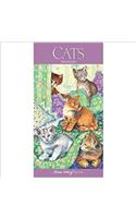 Cats By Chrissie Snelling 2018 Slim D (Diary Slim)