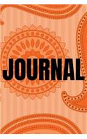 Paisley Background Lined Writing Journal Vol. 7