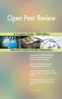 Open Peer Review A Complete Guide - 2020 Edition