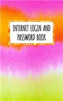 Internet Login And Password Book