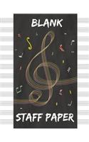Blank Staff Paper