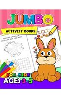 Jumbo Activity books for kids ages 3-5: Activity Book for Boy, Girls, Kids Ages 2-4,3-5,4-8 Game Mazes, Coloring, Crosswords, Dot to Dot, Matching, Copy Drawing, Shadow match, Word search