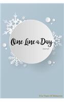 One Line A Day journal