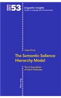 Semantic Salience Hierarchy Model: The L2 Acquisition of Psych Predicates