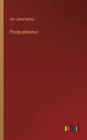 Pesías póstumas