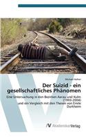 Suizid - ein gesellschaftliches Phänomen