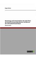 Herleitung und Interpretation des Cash Flow als Innenfinanzierungsvolumen im Rahmen der Jahresabschlussanalyse