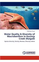Water Quality & Diversity of Macrobenthos in Karanja Creek (Raigad)