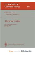 Algebraic Coding