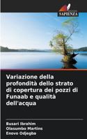 Variazione della profondità dello strato di copertura dei pozzi di Funaab e qualità dell'acqua
