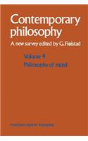 Philosophy of Mind/Philosophie de l'Esprit