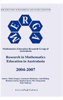 Research in Mathematics Education in Australasia 2004 - 2007