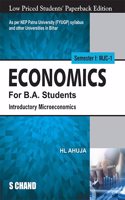 Economic For B.A. Students Semester I: MJC-1 | Introductory Microeconomics - NEP 2020 Bihar Universities