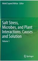 Salt Stress, Microbes, and Plant Interactions: Causes and Solution