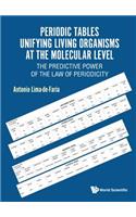 Periodic Tables Unifying Living Organisms at the Molecular Level: The Predictive Power of the Law of Periodicity
