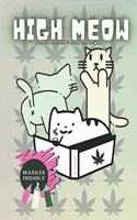 High Meow Stoner Coloring Book for Adults