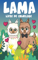 Lama Livre de coloriage: Cahier de coloriage Lama Pour Adultes et les Enfants, garçons et filles.