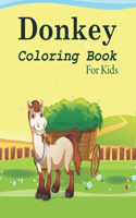 Donkey Coloring Book