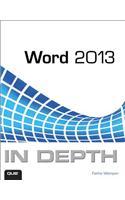 Word 2013 In Depth
