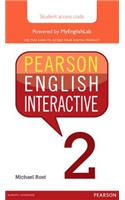 Pearson English Interactive 2 (Access Code Card)