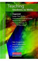 Teaching Students to Write: Argument