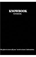 The KNOWBOOK Notebook