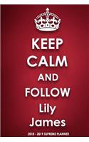 Keep Calm and Follow Lily James