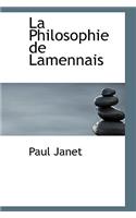 La Philosophie de Lamennais