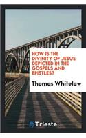 How Is the Divinity of Jesus Depicted in the Gospels and Epistles?