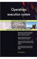 Operations execution system Standard Requirements