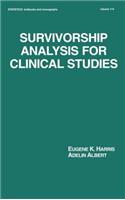 Survivorship Analysis for Clinical Studies