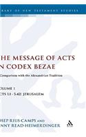 The Message of Acts in Codex Bezae