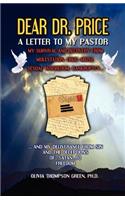 Dear Dr. Price, a Letter to My Pastor