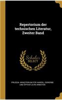 Repertorium der technischen Literatur, Zweiter Band