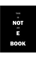 this is not an e book