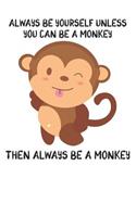 Always Be Yourself Unless You Can Be A Monkey Then Always Be A Monkey