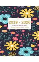 2019 - 2020 Planner Weekly And Monthly: Calendar Schedule + Organizer Lesson Planner Books for Teachers July 2019 through June 2020